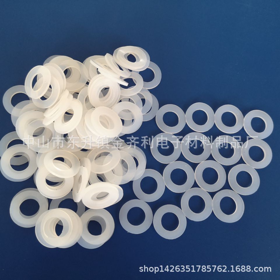 厂家低价直销透明硅胶垫圈 防水硅胶垫片 防震密封硅胶