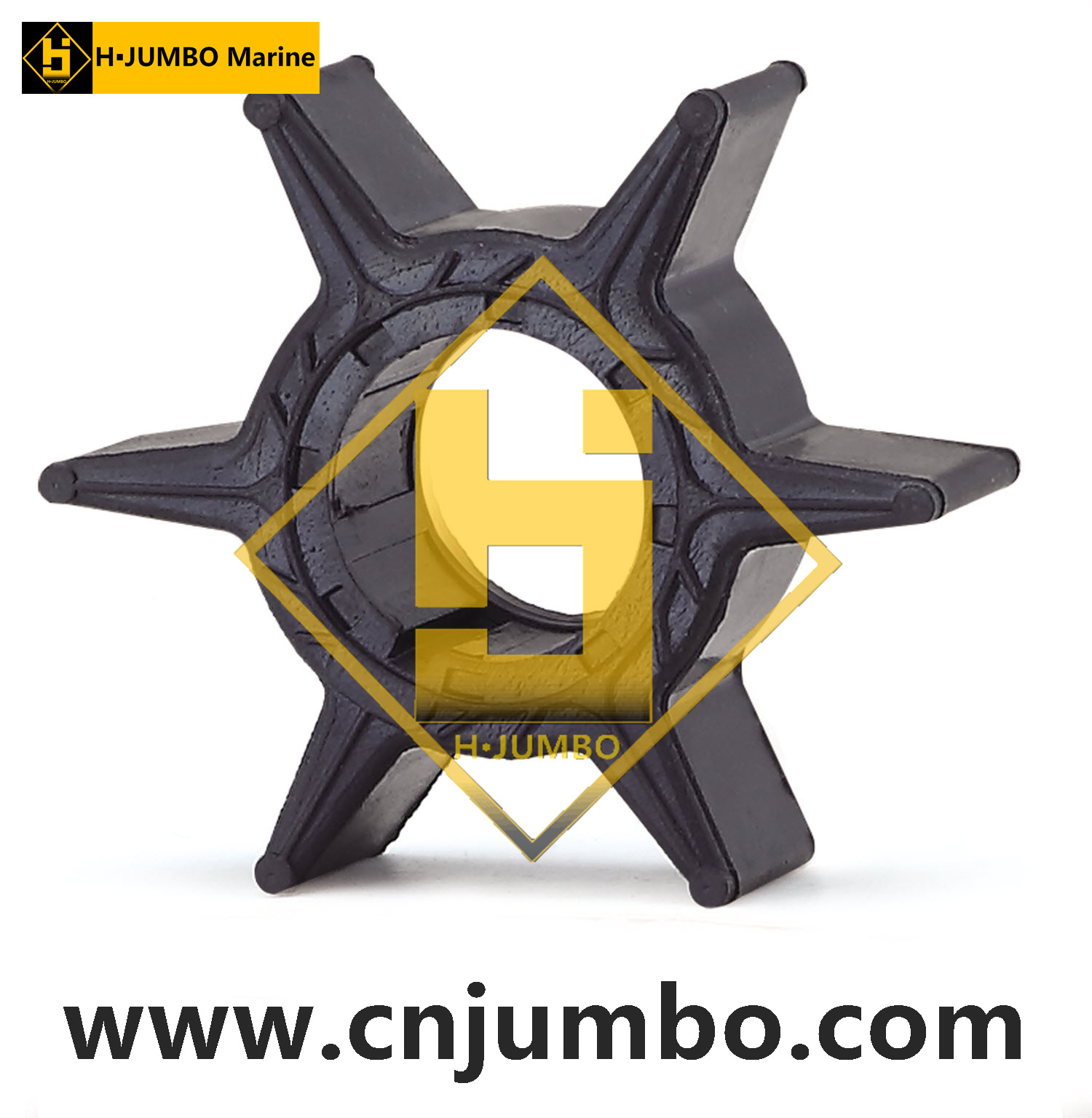 YAMAHA雅马哈水泵橡胶叶轮HJB-J-183replace6H3-44352-00/40-70hp