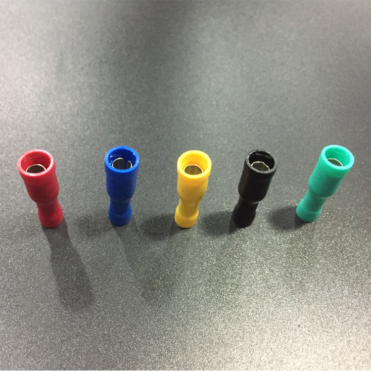 冷压线鼻子 FRD5.5-195 接线端子 子弹座 子弹形全绝缘端子