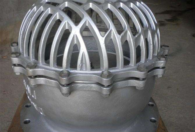 不锈钢法兰底阀 水泵吸水底阀H42H-16