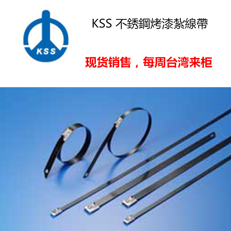 台湾凯士士不锈钢扎线带/不锈钢烤漆扎带/|/现货供应/强适应性