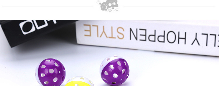 Hollow Bell Ball Funny Cat Toy Pet Toy Cat Cat Toy Cat Toy Plastic Ball Wholesale display picture 14