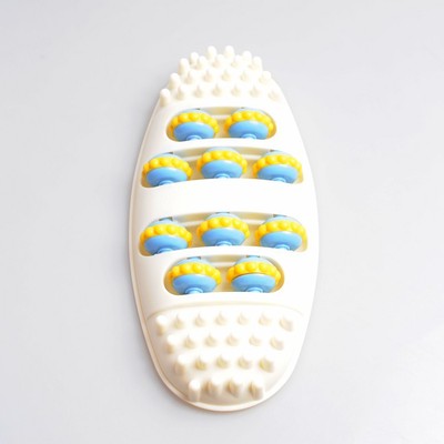 脚底按摩器10458 足部推拿足三里 脚底穴位滚轮穴位按摩经络家用|ru