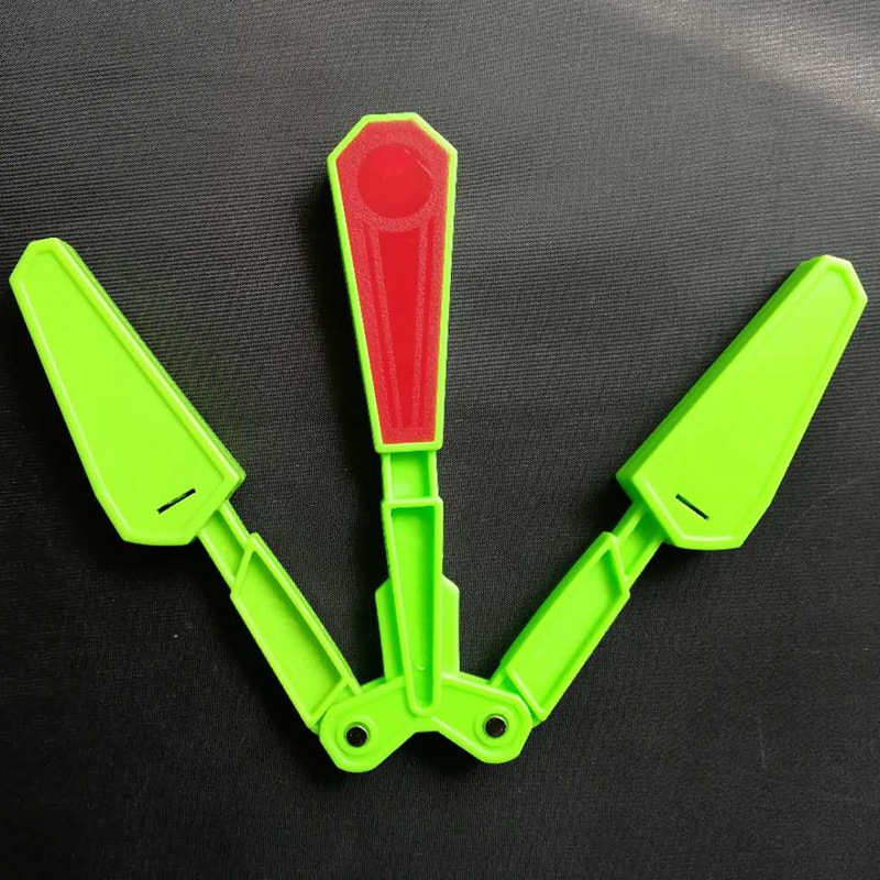 Children Butterfly Plastic Knife Flipper Flip Toys With LED Tricks