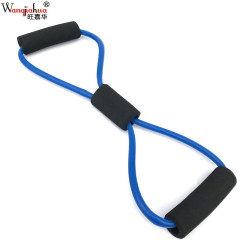 拉力器八字拉力器女生兒童拉力器8字擴胸器瑜伽橡膠皮筋拉力繩