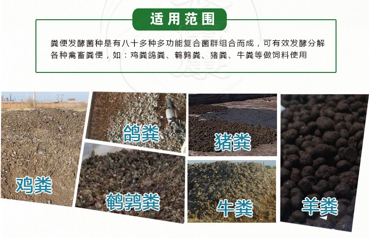 农富康粪便发酵菌种发酵猪粪