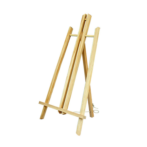 Solid wood desktop small easel 30*40 wooden desktop display stand folding art sketch drawing board easel