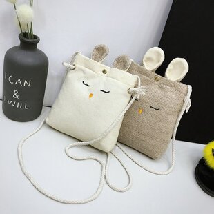 (Wholesale), multicoloured rabbit, one-shoulder bag, mobile phone, wallet, 2018, direct factory sales