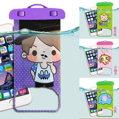 Grab special E0113 outdoors Swimming drift mobile phone Protective bag Mobile Waterproof Bag pvc Touch Waterproof Case