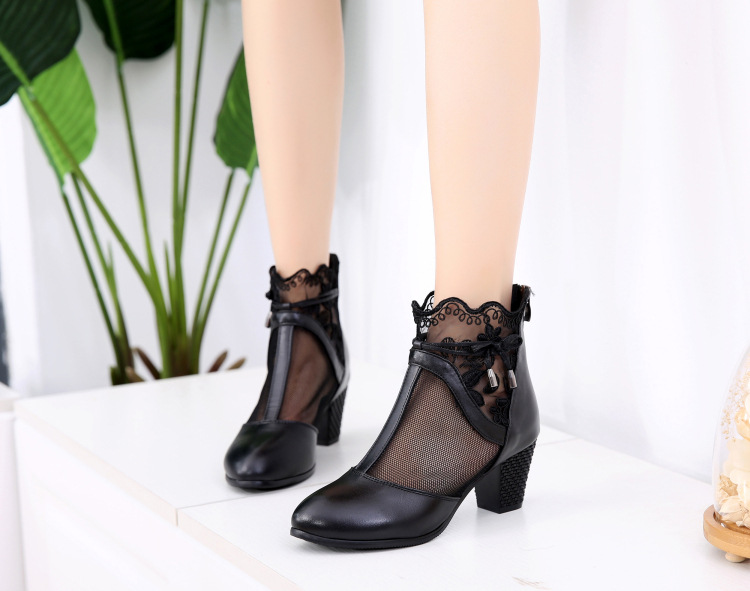 Bottes femme en En cuir - Ref 3354794 Image 12