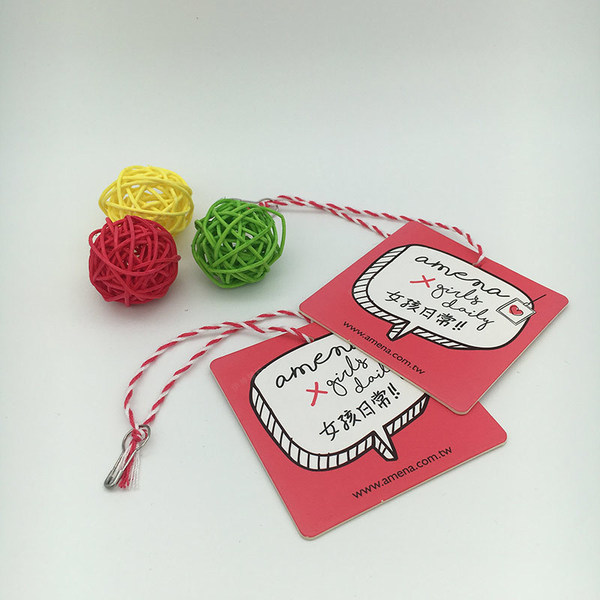 Clothing book white card tag customization women's clothing store…