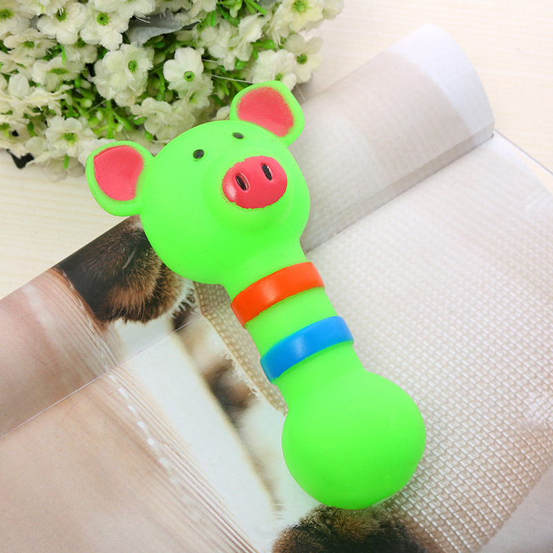 Pet Toy dumb vinilo sonido animal imagen juguete perro molar dientes limpieza fabricante de juguetes resistentes a mordeduras en stock