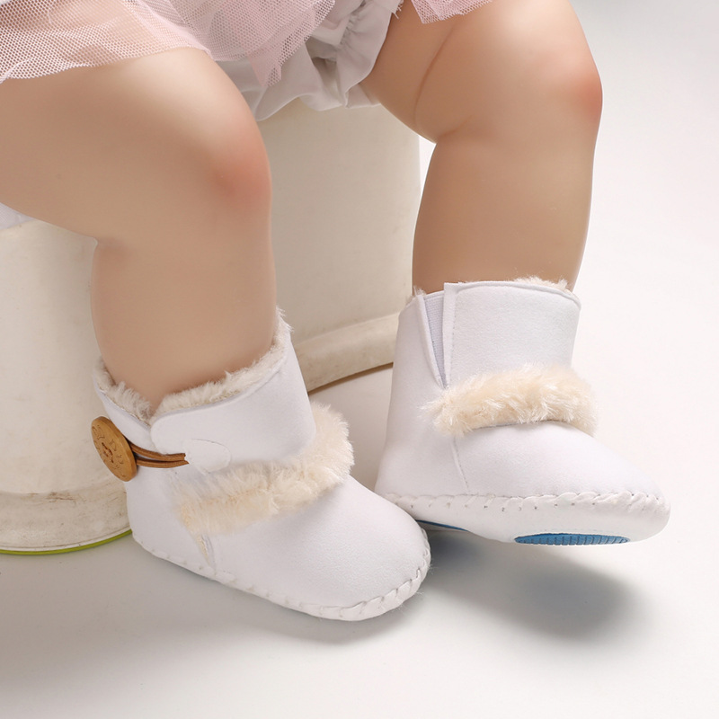 Chaussures bébé en Polaire corail polaire - Ref 3436772 Image 15