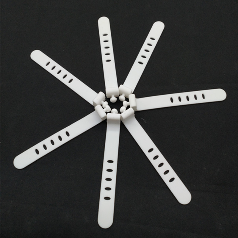 数据线硅胶扎带 防丢失绑带 束线带 耳机线硅胶扎带 收纳绑线代