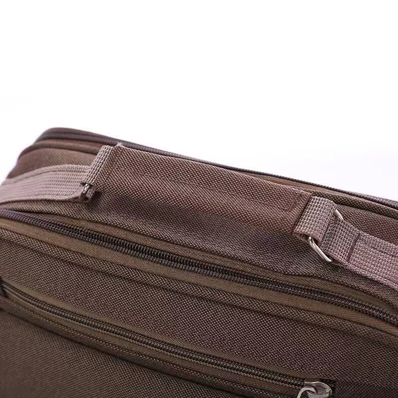 One Shoulder Oblique Cross Business Bag Women's General Multi-Functional Men's Bag Handbag Wear-Resistant Large Capacity Leisure Fashion Manufacturers undefined