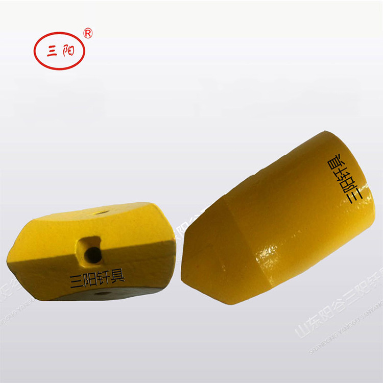 三阳掘进耐磨钎头  采矿钎头   一字钎头钎杆