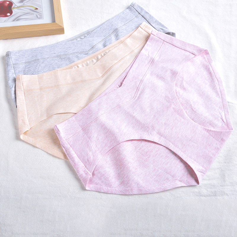Cotton pregnant woman Underwear Low-waisted Solid pure cotton ventilation comfortable pregnant woman Triangle pants Stomach lift pregnant woman Underwear
