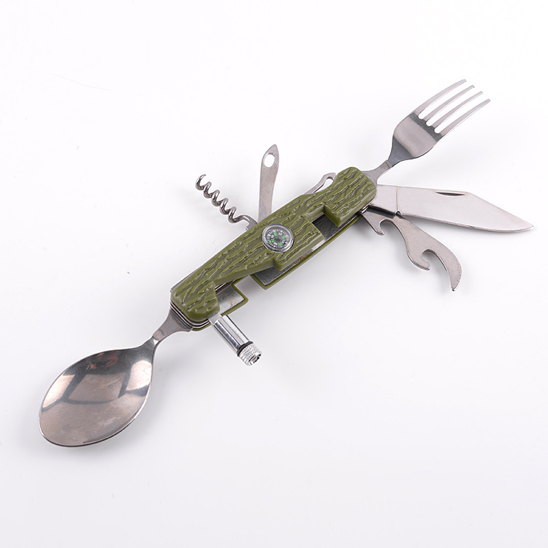 Couteau de survie ZUN TENG en Acier inoxydable + plastique - Ref 3397582 Image 3
