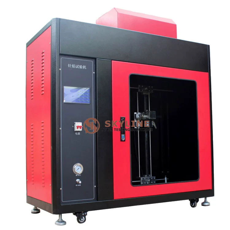 Игольчатая машина для испытания пламени игольчатая машина для испытания пламени небольшая машина для испытания опасности пожара