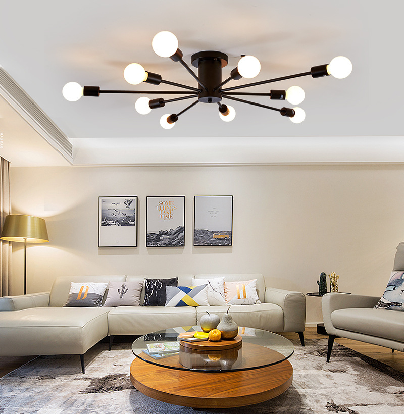 Современный и минималистичный креативный потолочный светильник для гостиной для спальни