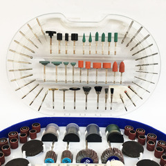 廠家276件直磨電磨機雕刻機配件套裝玉石打磨拋光切割根雕附件