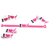 Set PVC, bracelet, ring, hairgrip, 2018, suitable for import