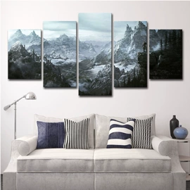 现代装饰画;国画