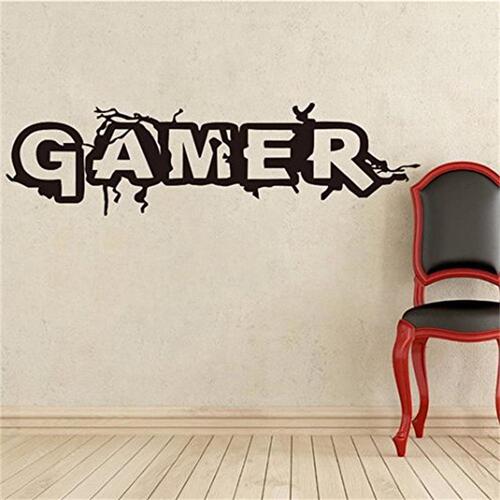 gamer foreign trade new wish living room bedroom background decorative painting paper carved wall sticker A016