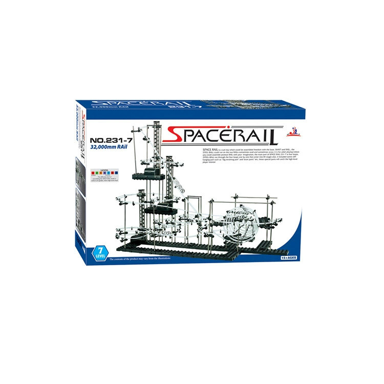 Spacerail, конструктор космоса с рельсами, игрушка, американские горки, DIY, наука и техника
