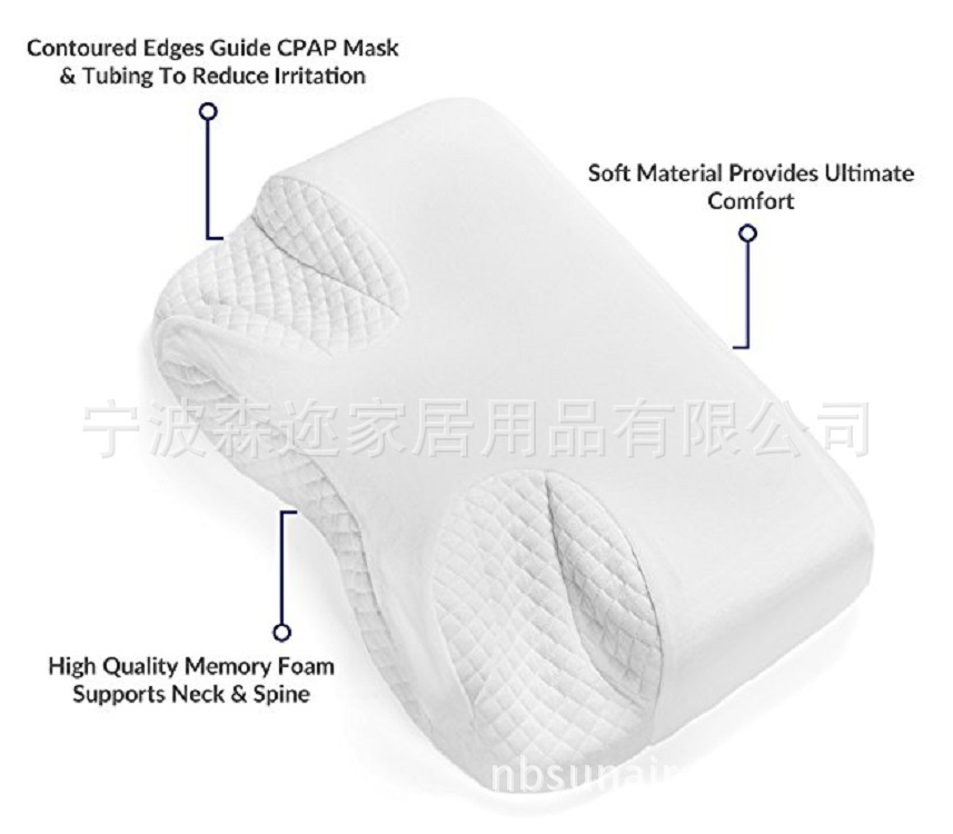 Sponge respiratory pillow
