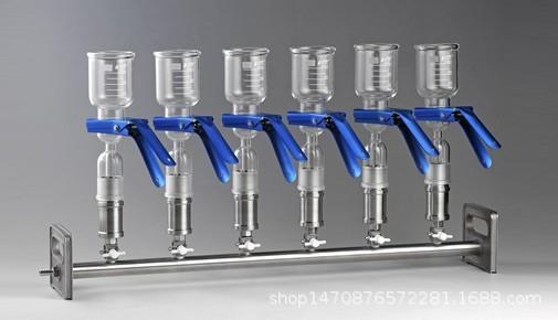 多联过滤器/六联玻璃过滤器/玻璃抽滤装置