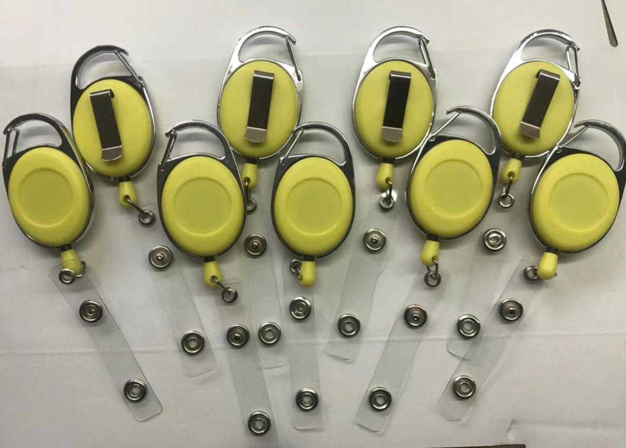 锌合金前面圆后面背夹