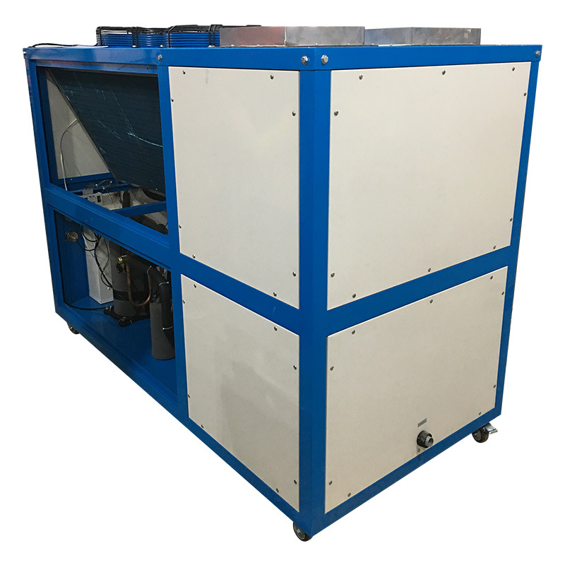 风冷式冷水机厂家工业制冷机组电镀冻水机绿色食品冷风机物美价廉