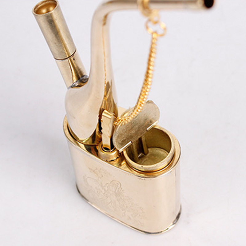 新款老式烟具精品水烟壶 烟壶抽烟时咕噜.铜制水烟斗金泰两用烟壶-阿里巴巴