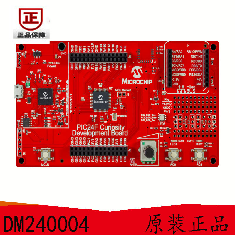 DM240004 开发板和工具包 - PIC / DSPIC PIC24F Curiosity Dev