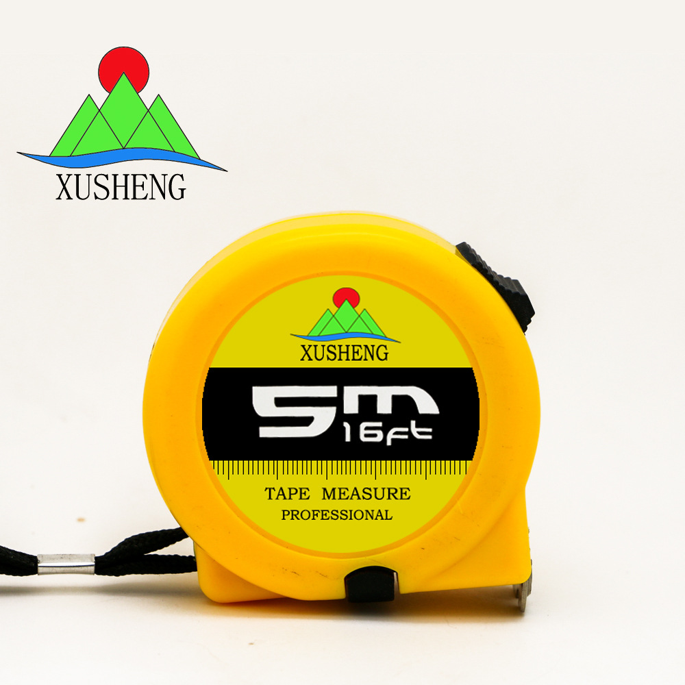 厂家直销 3米 5米ABS塑料双制动虞城钢卷尺 卷尺 定做LOGO 批发