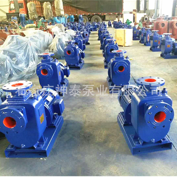 厂家直供ZX清水自吸泵6寸自吸离心泵化工自吸泵不锈钢电动自吸泵