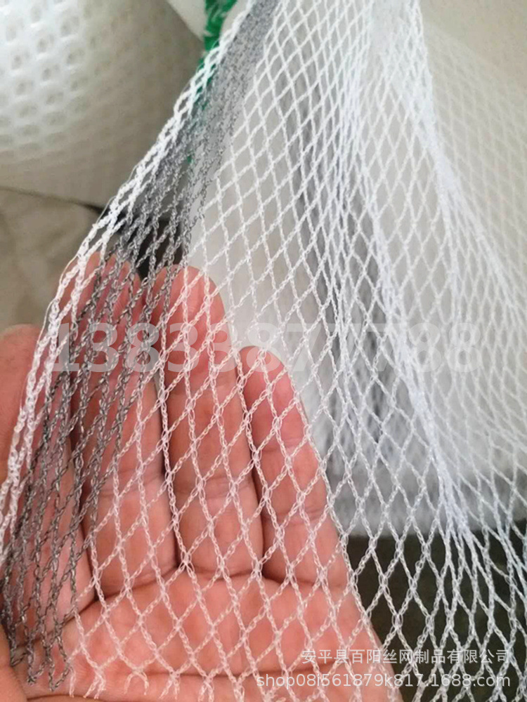 加厚防雹网果树防雹网防雹网厂家0.5  0.8孔防雹网白色防雹网
