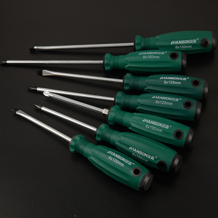Manual screwdriver, screwdriver, screwdriver, Phillips screwdriver, 4-inch, 5-inch, 6-inch magnetic screwdriver