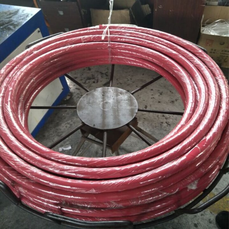 钢编蒸汽胶管 高温高压钢丝编织蒸汽胶管 耐温210度红色蒸汽胶管