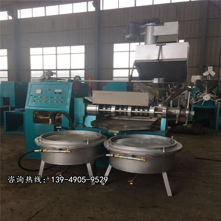 黄菜籽油葵籽榨油机 多功能螺旋榨油机 冷热两用榨油设备