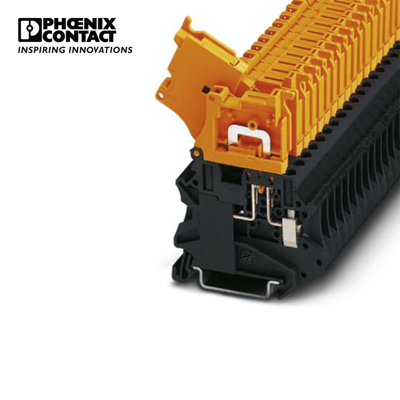 菲尼克斯 悬臂式分断端子4平方螺钉连接凤凰端子 UT 4-HEDI-P/P