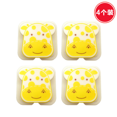 新品4只装婴幼儿被子固定器防跑被罩四角防滑塑料无针夹子固定夹|ms