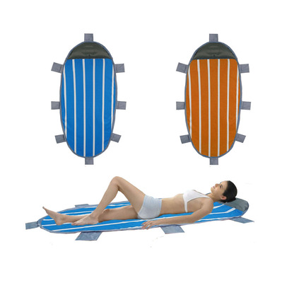 2019新款上市沙滩山地 野营用品 睡垫防潮垫折叠坐垫带枕头沙滩垫