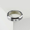 Zodiac signs, steel belt stainless steel, wedding ring suitable for men and women