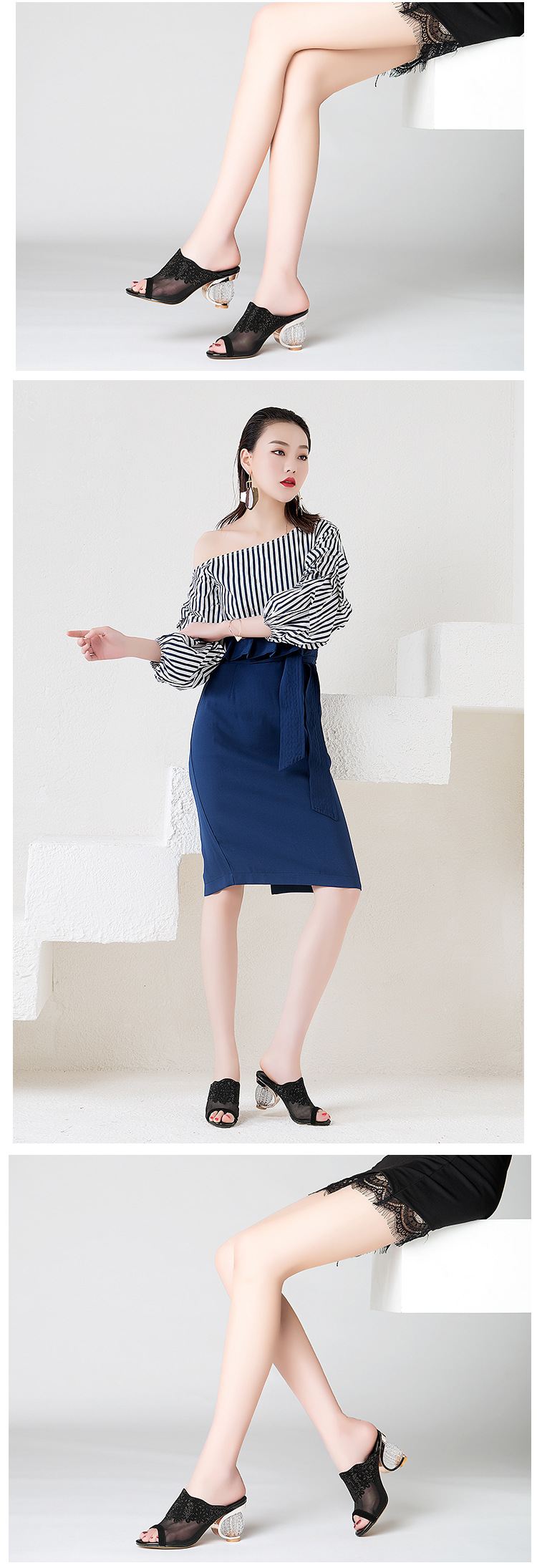 Chaussures été pour femme ZHJY CUIR SANS STANDARD en Caoutchouc - Ref 3345441 Image 14