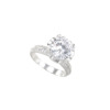 Gemstone ring, wedding ring
