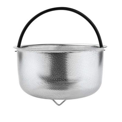 不锈钢instant pot电压力锅多功能网篮蒸笼篮子高压锅蒸篮配件|ms