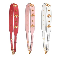 Factory Wholesale Strapyou New MK Celebrity Same Style Golden Bee Bag Accessories Fashion Versatile Wide Strap