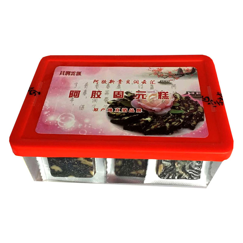Traceability Quality Gelatin cake box-packed Instant gelatin East A Solid element cake Factory wholesale